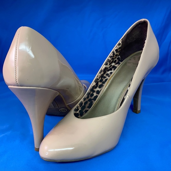 Nude Heels Fergalicious By Fergie Size 10